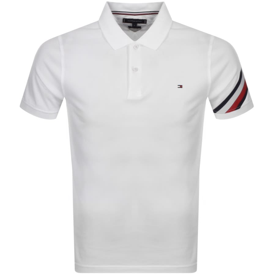 Alternative Image for ProductTommy Hilfiger Slim Fit Polo T Shirt White1